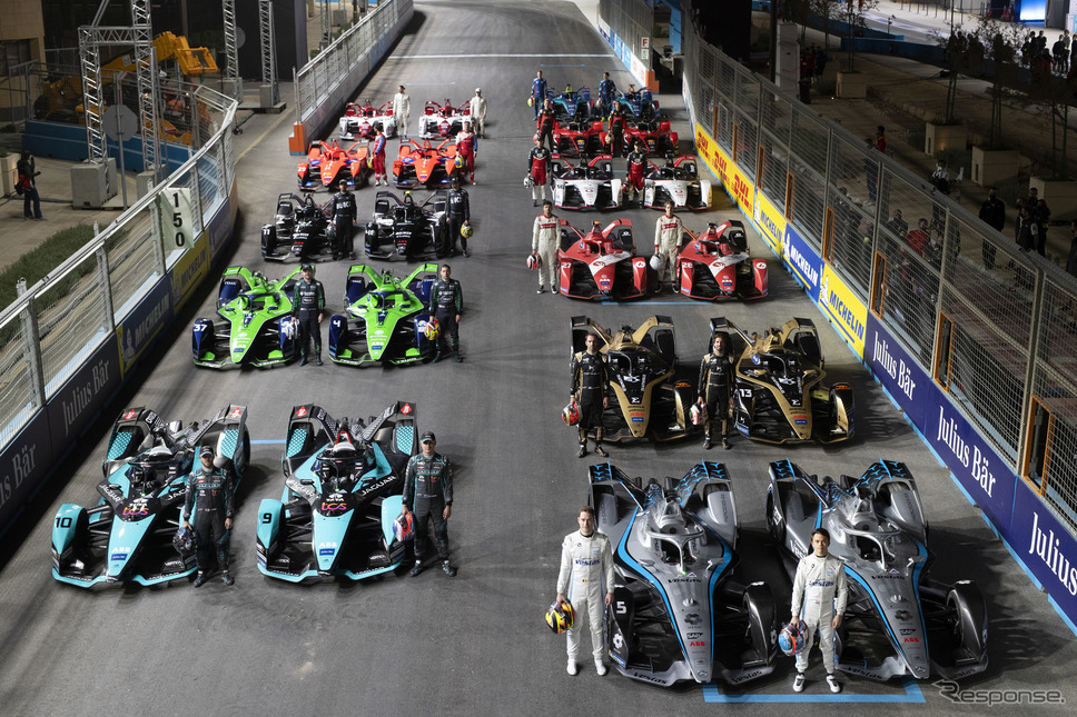 フォーミュラEはエンジンの代わりにモーターとバッテリーで走行《photo by Formula E》