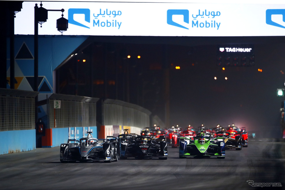 フォーミュラEの第2戦は、開幕戦の翌日にサウジアラビアで行われた《photo by Formula E》