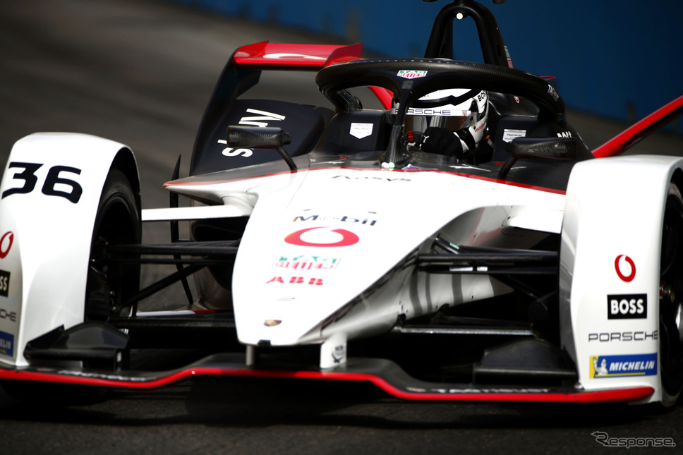 ポルシェには日本にもファンの多いアンドレ・ロッテラーが乗る《photo by Formula E》