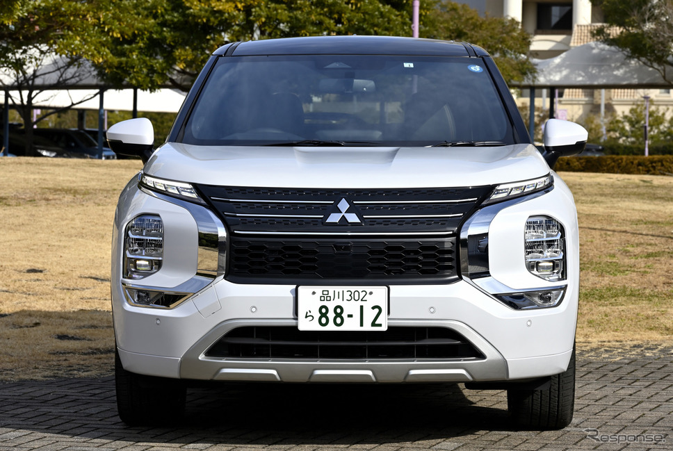 三菱 アウトランダーPHEV 新型《写真撮影 雪岡直樹》