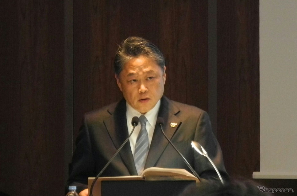 パナソニックの梅田博和CFO《写真撮影 山田清志》