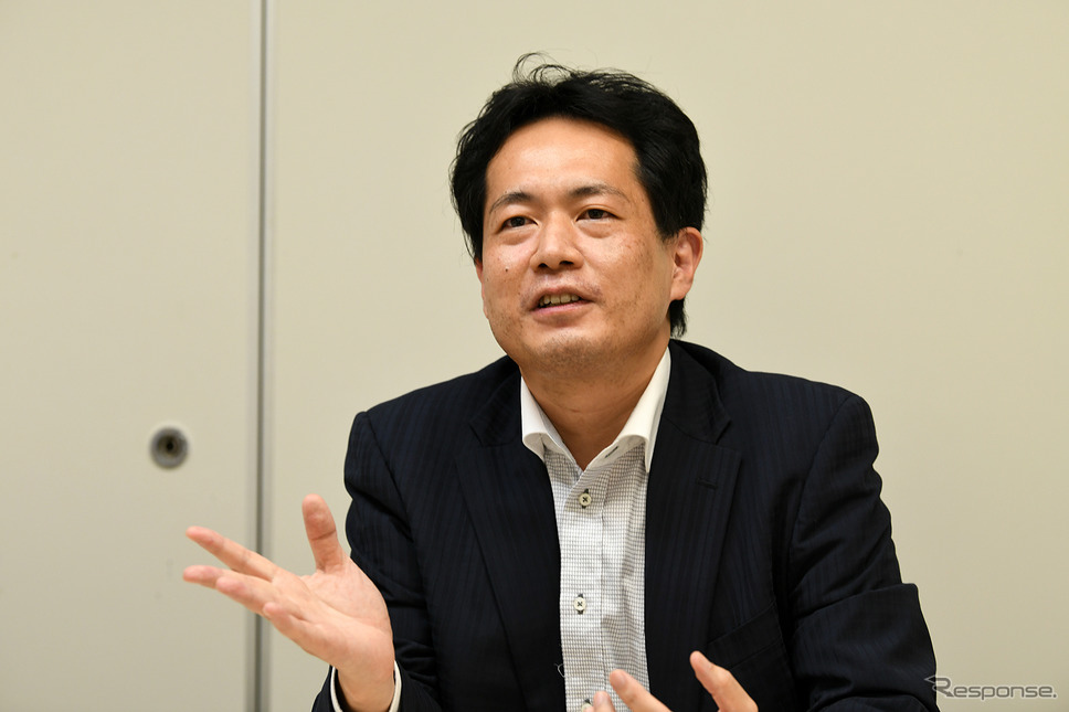 国土交通省 自動車局 安全政策課 安全監理室長の渡邉敬さん《写真撮影 中野英幸》