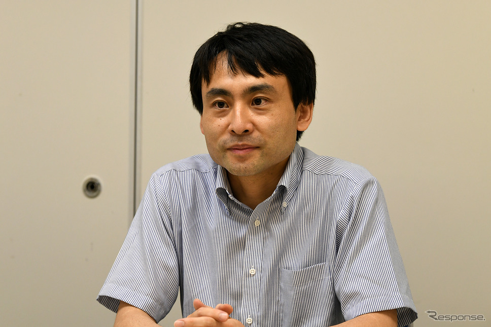 国土交通省 自動車局 審査・リコール課 ユーザー情報企画調整官の田村大輔さん《写真撮影 中野英幸》