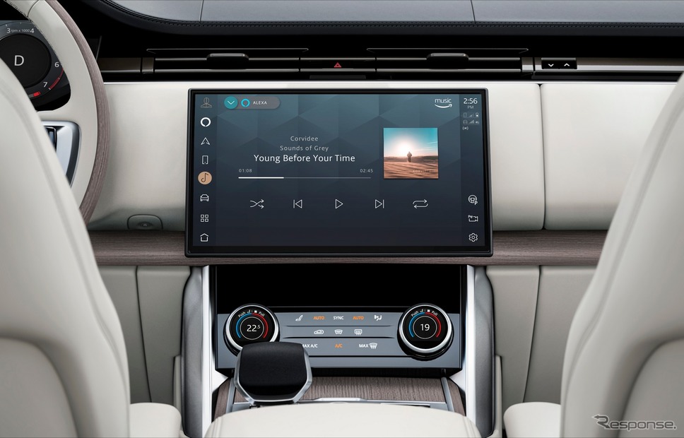 ランドローバーに車載化されるアマゾン「アレクサ」《photo by Land Rover》