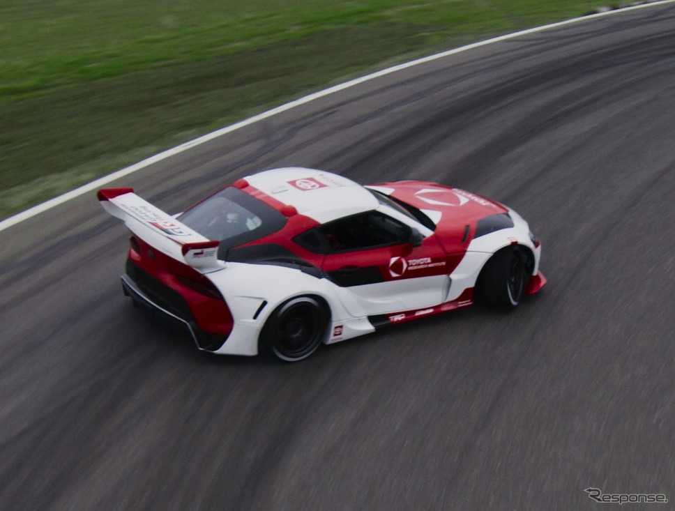 トヨタ・スープラ の実験車両《photo by Toyota》