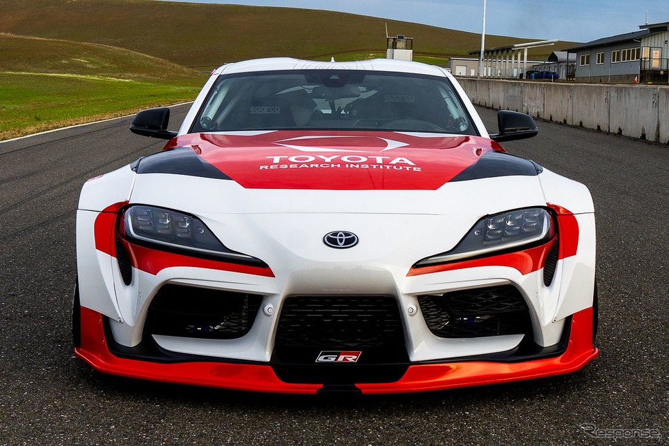 トヨタ・スープラ の実験車両《photo by Toyota》