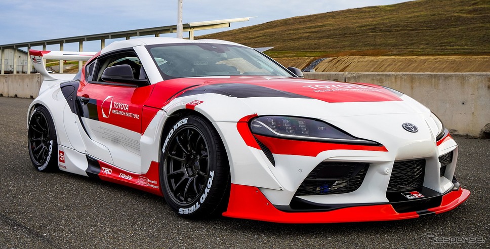 トヨタ・スープラ の実験車両《photo by Toyota》