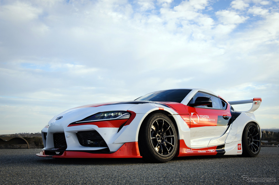 トヨタ・スープラ の実験車両《photo by Toyota》