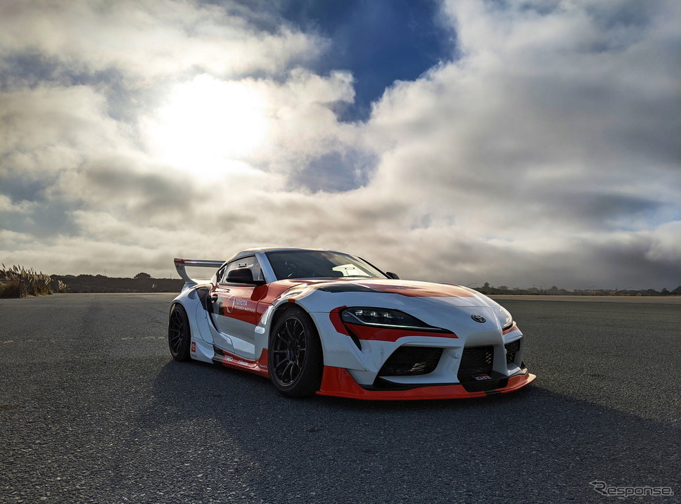 トヨタ・スープラ の実験車両《photo by Toyota》