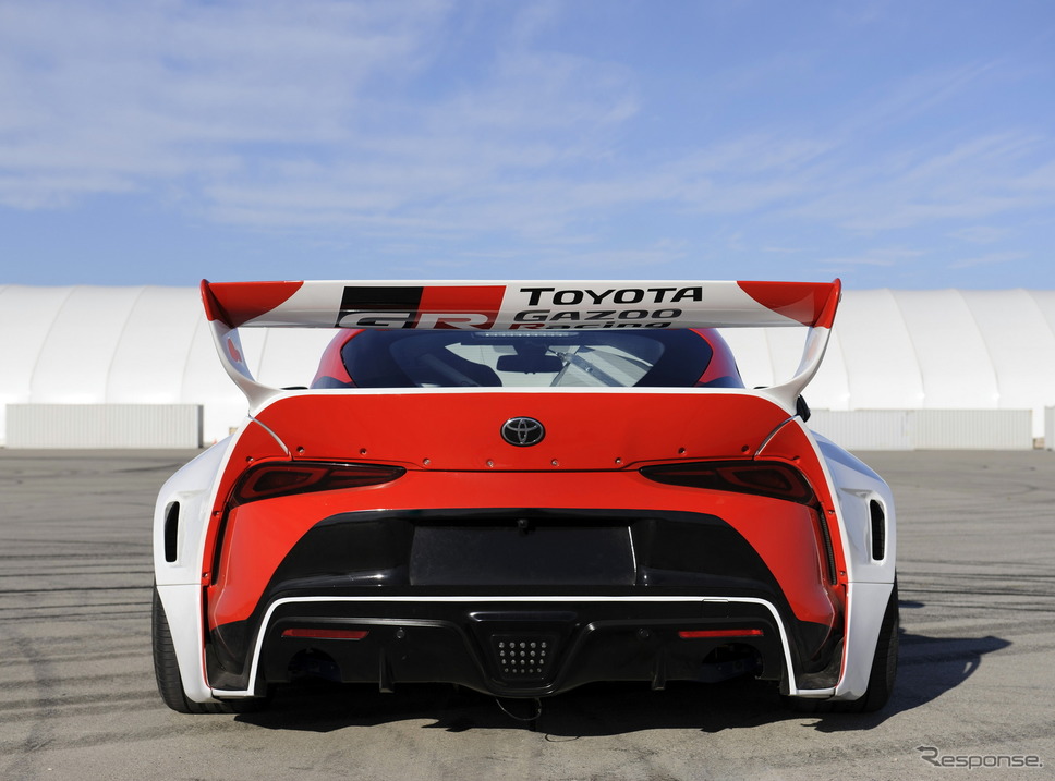 トヨタ・スープラ の実験車両《photo by Toyota》