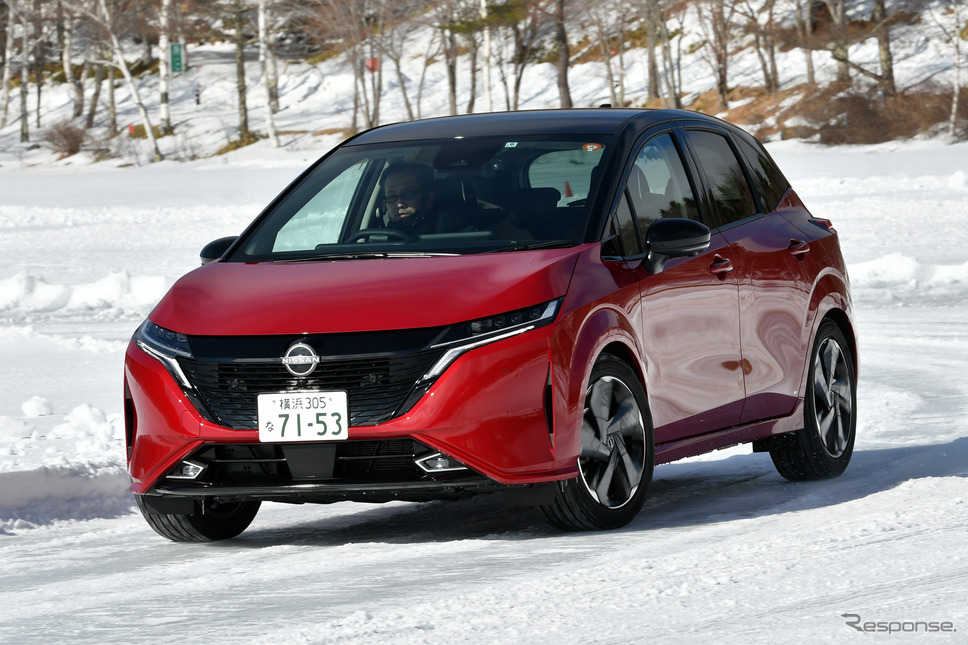日産 e-POWER 4WD 試乗　ノート AURA 2WD《写真撮影 中野英幸》