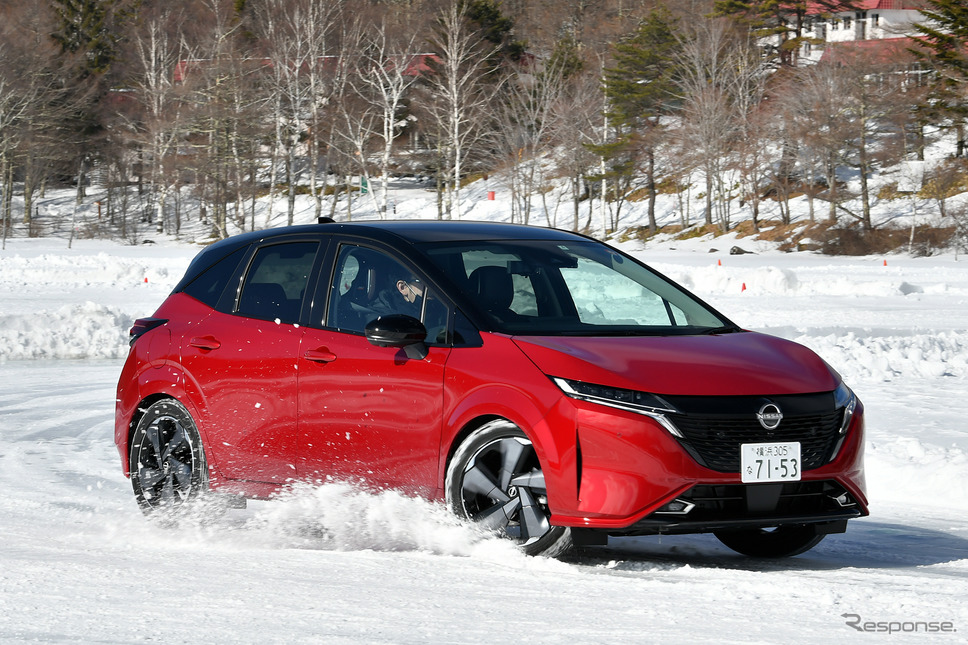日産 e-POWER 4WD 試乗　ノート AURA 2WD《写真撮影 中野英幸》