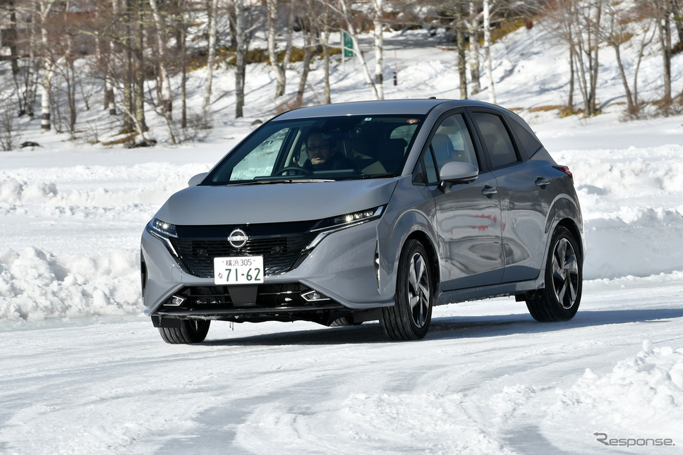 日産 e-POWER 4WD 試乗　ノート AURA 4WD《写真撮影 中野英幸》