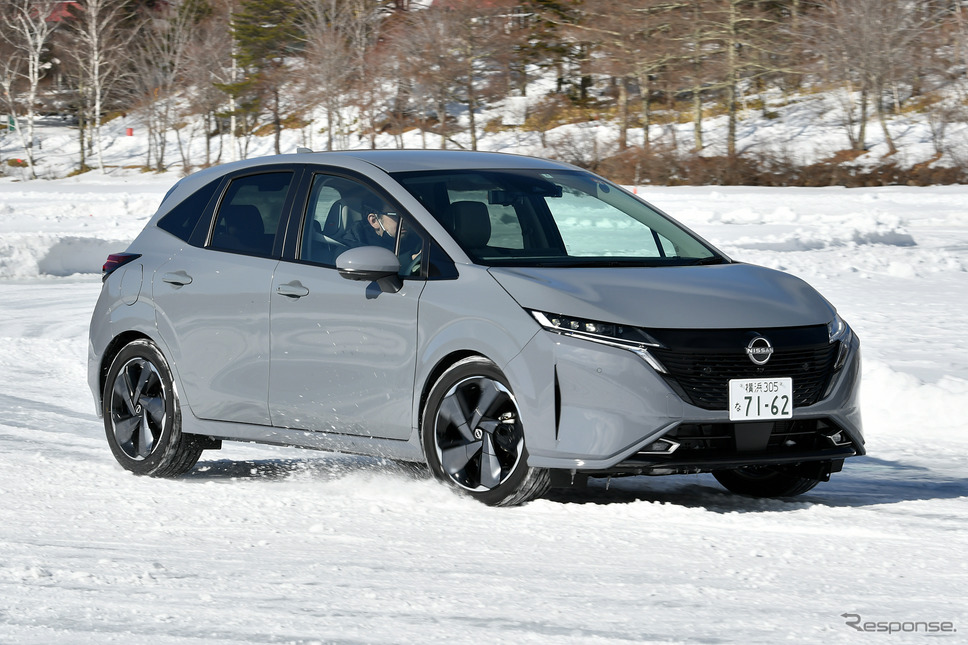 日産 e-POWER 4WD 試乗　ノート AURA 4WD《写真撮影 中野英幸》