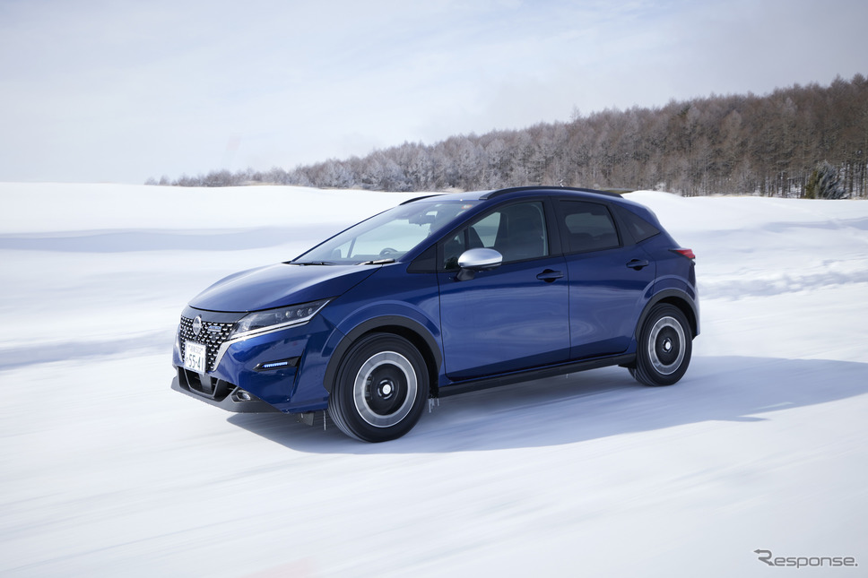 日産 e-POWER 4WD 試乗　ノート オーテック クロスオーバー 4WD《写真撮影 日産自動車》