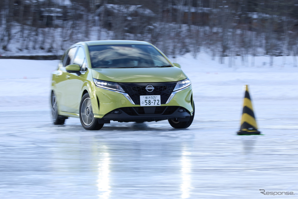 日産 e-POWER 4WD 試乗　ノート  4WD《写真撮影 日産自動車》