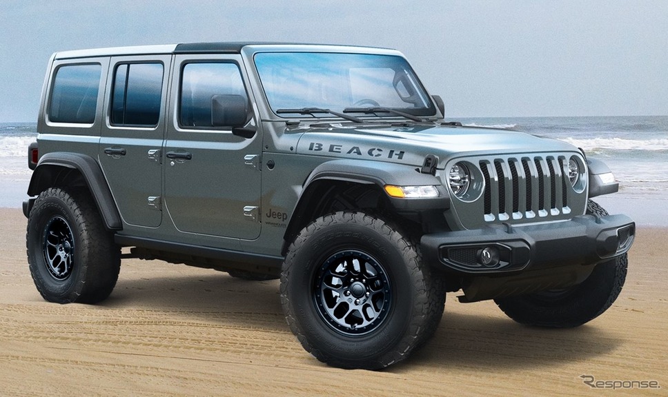 ジープ・ラングラー・ハイタイド の限定車「ジープ・ビーチ」モデル《photo by Jeep》