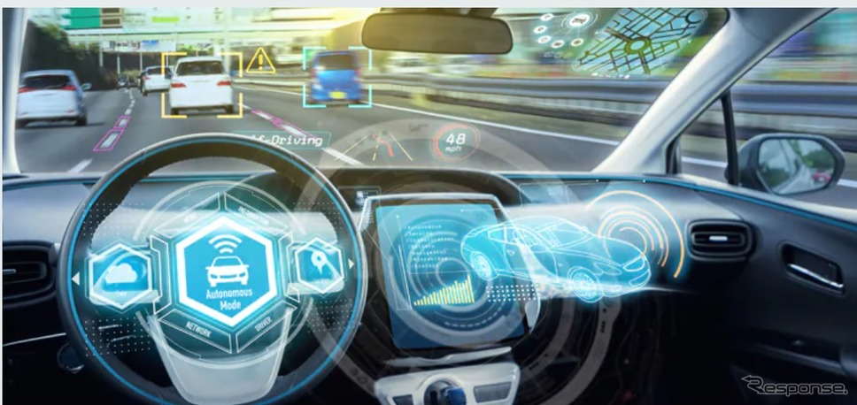 ARMが設計開発した自動車向け半導体のイメージ《画像提供 ARM》