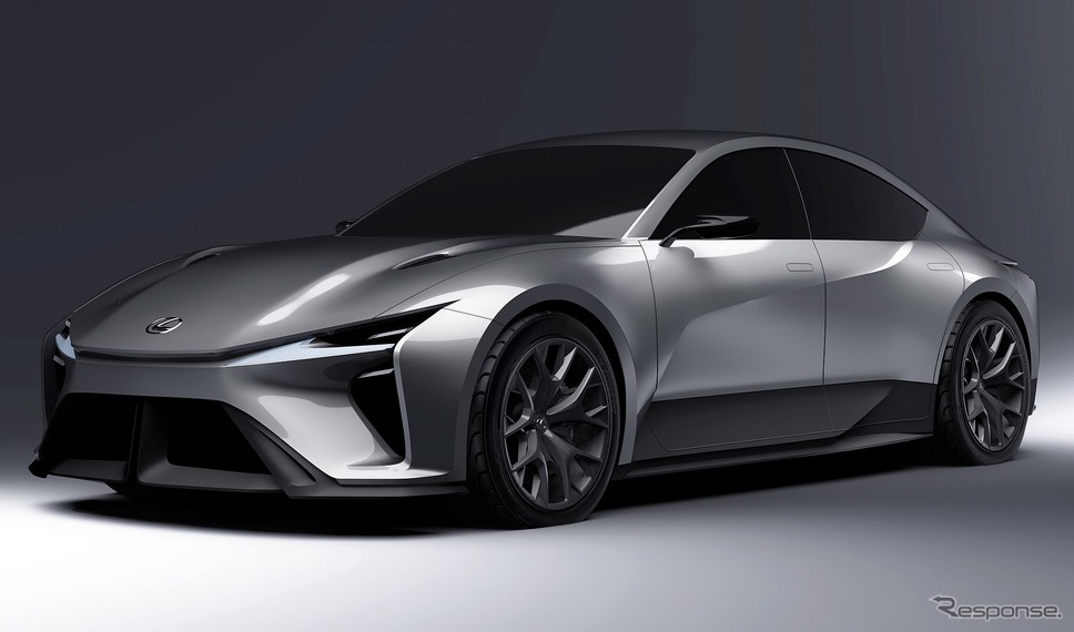 レクサスの次世代EVセダンコンセプト《photo by Lexus》