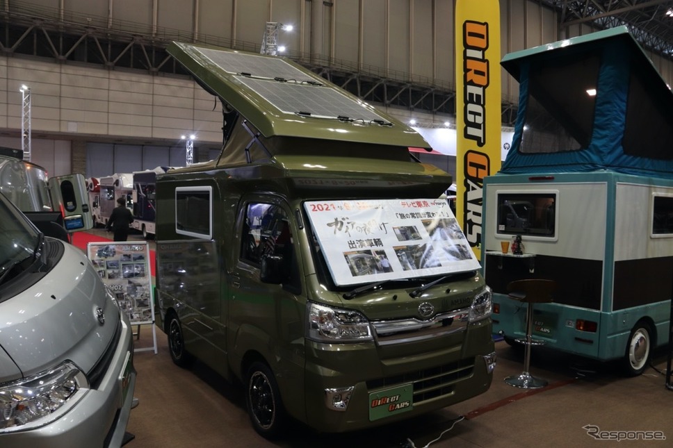 ダイレクトカーズ・アマホ2:キャンピングカーというより秘密基地(ジャパンキャンピングカーショー2022)《写真撮影 中尾真二》