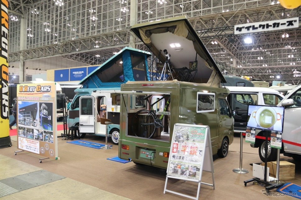 ダイレクトカーズ・アマホ2(ジャパンキャンピングカーショー2022)《写真撮影 中尾真二》