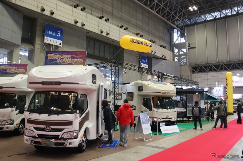 ダイレクトカーズ(ジャパンキャンピングカーショー2022)《写真撮影 中尾真二》