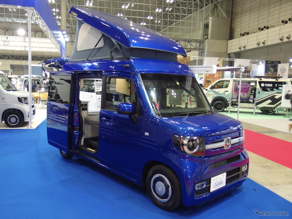 ホワイトハウスN-VANコンポ(ジャパンキャンピングカーショー2022)《写真撮影 高木啓》