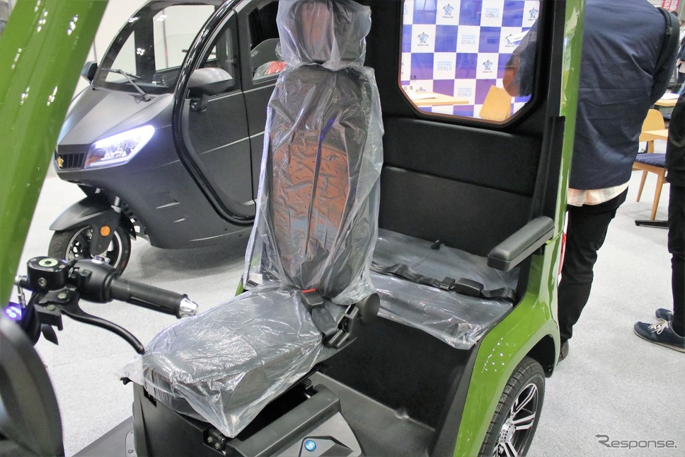 ビークルファン EVトゥクトゥク(ジャパンキャンピングカーショー2022)《写真撮影 内田俊一》