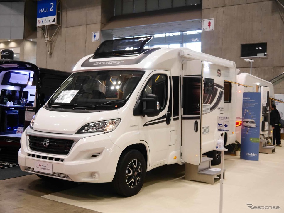 SWIFT ESCAPE COMPACT C404 (トーザイアテオ株式会社)価格1012万円《写真撮影 中村孝仁》
