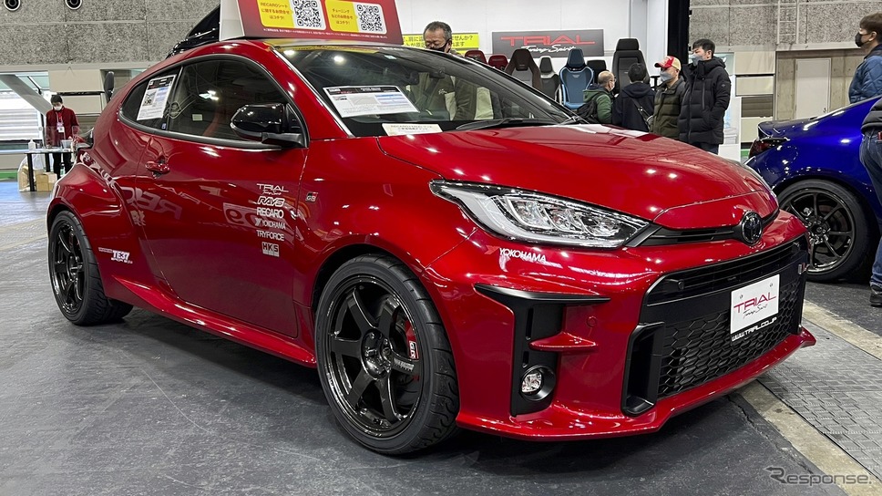 VOLK RACING TE37 SAGA S-plus / トヨタ GRヤリス《写真撮影 後藤竜甫》