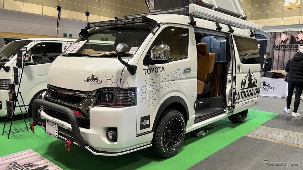 Team DAYTONA M8 / トヨタ ハイエース《写真撮影 後藤竜甫》
