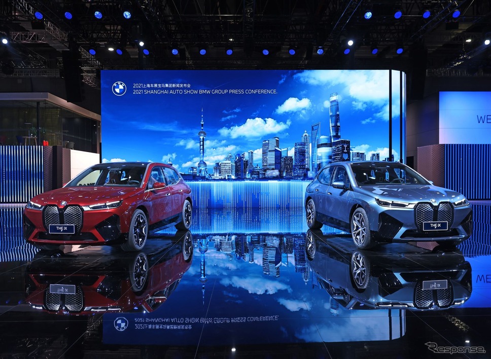 BMW iX(上海モーターショー2021)《photo by BMW》