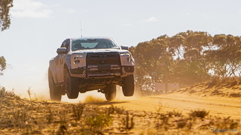 フォード・レンジャー・ラプター 新型の開発プロトタイプ《photo by Ford》