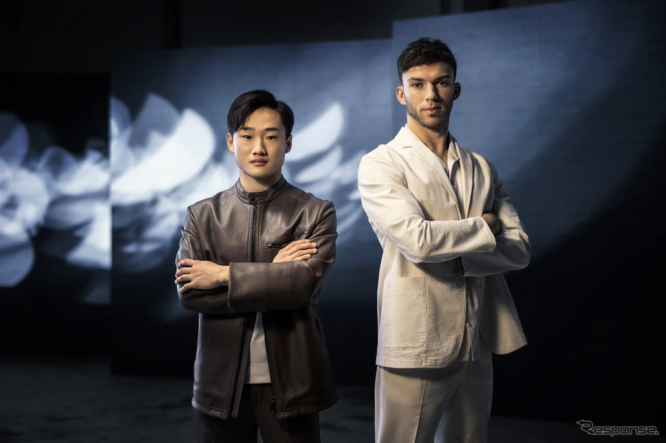 今季もアルファタウリは角田とガスリーのコンビで戦う。《Photo by AlphaTauri / Red Bull》