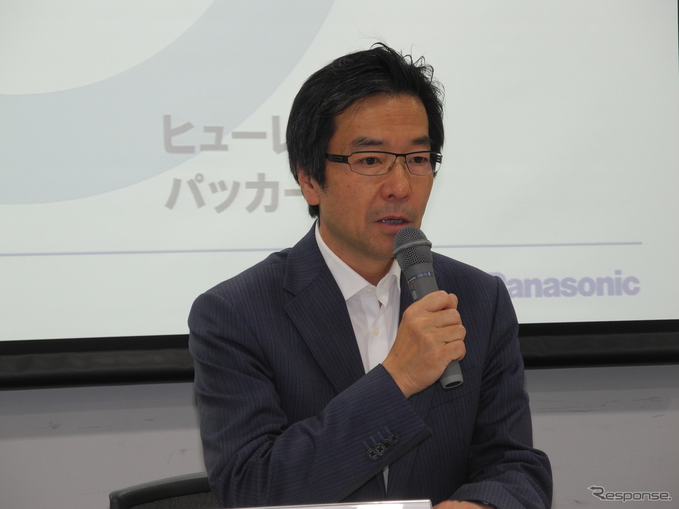 パナソニックの樋口泰行専務執行役員《写真撮影 山田清志》