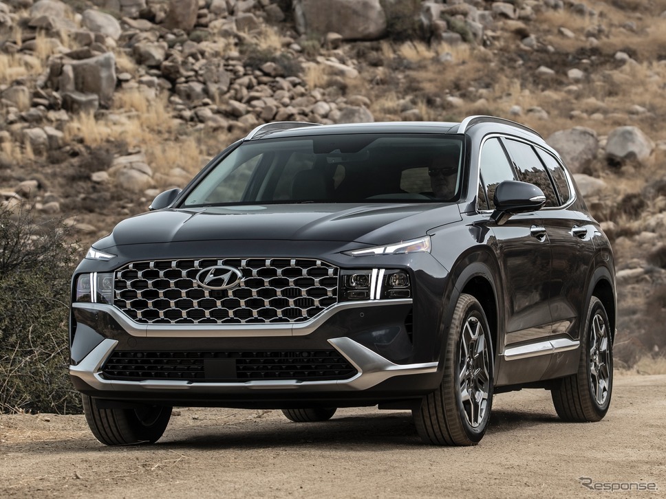 ヒョンデ・サンタフェ(北米仕様2022年型)《photo by Hyundai》