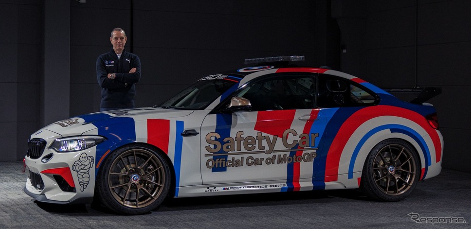 BMW M2 CS レーシング のMotoGPセーフティカー《photo by BMW》