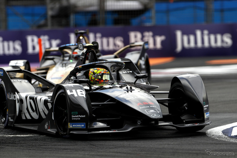第2戦の勝者エドアルド・モルタラは戦略的な走りが光る© FIA Formula E