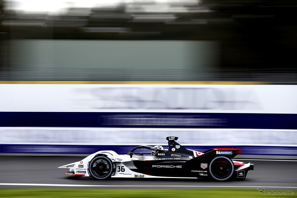 ロッテラーも2位に入りポルシェが1-2© FIA Formula E