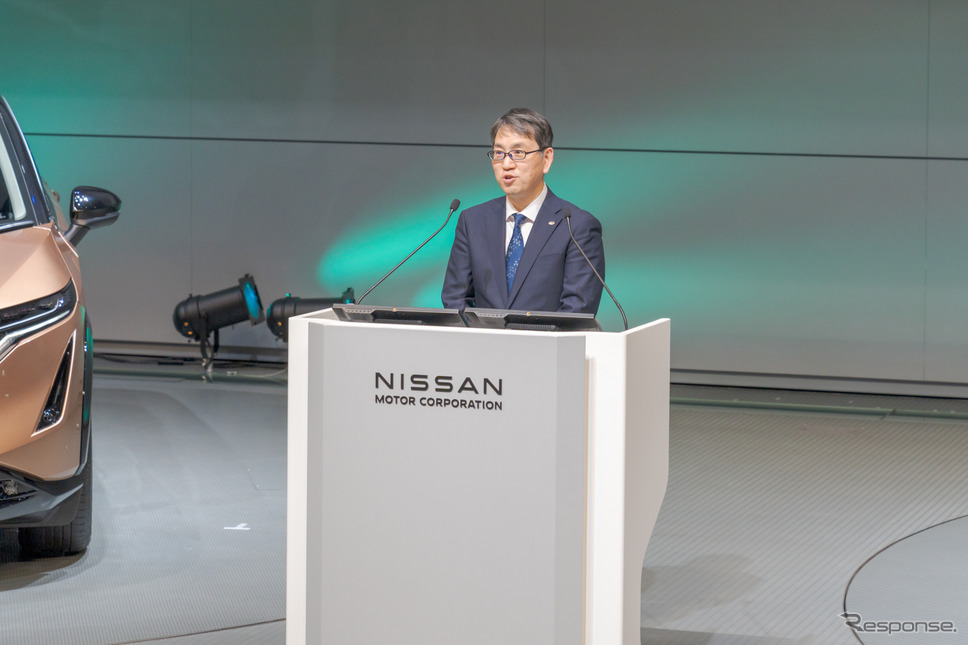 NEXCO中日本グループ中日本エクシス株式会社代表取締役社長三宅広通氏も、今回の取り組みについて思いを語った。《写真撮影 関口敬文》