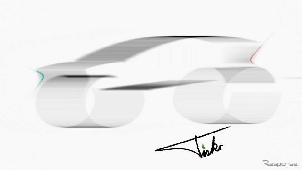 フィスカー PEAR のイメージスケッチ《photo by Fisker》