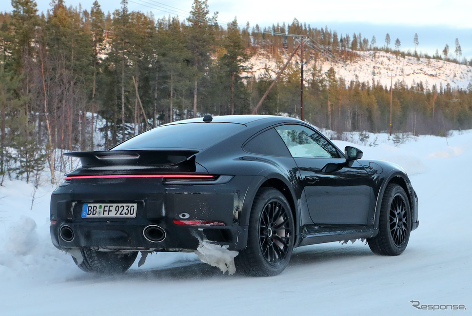 ポルシェ 911サファリ プロトタイプ(スクープ写真)《APOLLO NEWS SERVICE》