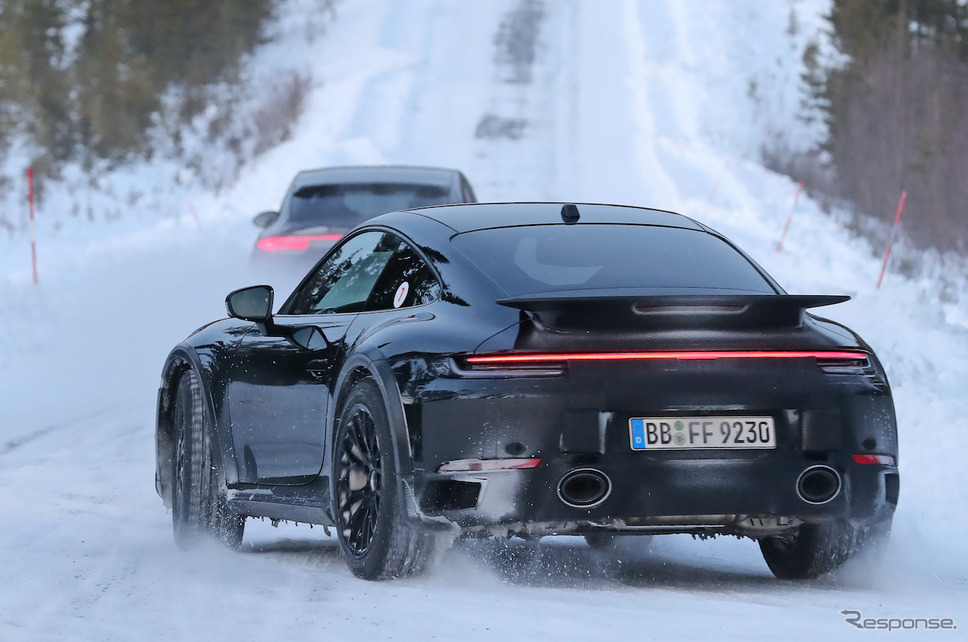 ポルシェ 911サファリ プロトタイプ(スクープ写真)《APOLLO NEWS SERVICE》