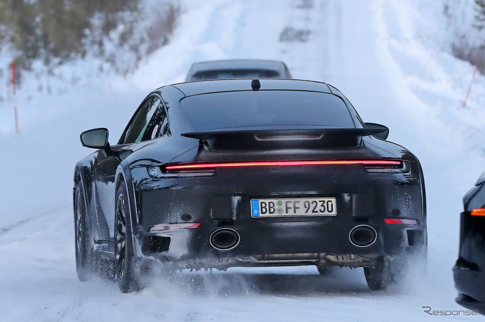 ポルシェ 911サファリ プロトタイプ(スクープ写真)《APOLLO NEWS SERVICE》