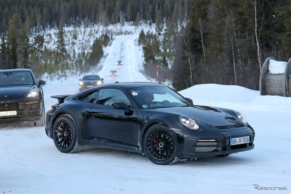 ポルシェ 911サファリ プロトタイプ(スクープ写真)《APOLLO NEWS SERVICE》