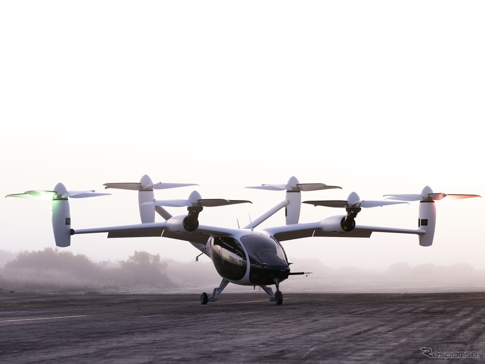 ジョビーが開発中のeVTOL《photo by Joby Aviation》