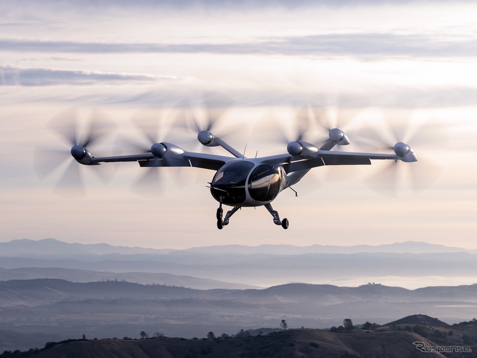 ジョビーが開発中のeVTOL《photo by Joby Aviation》