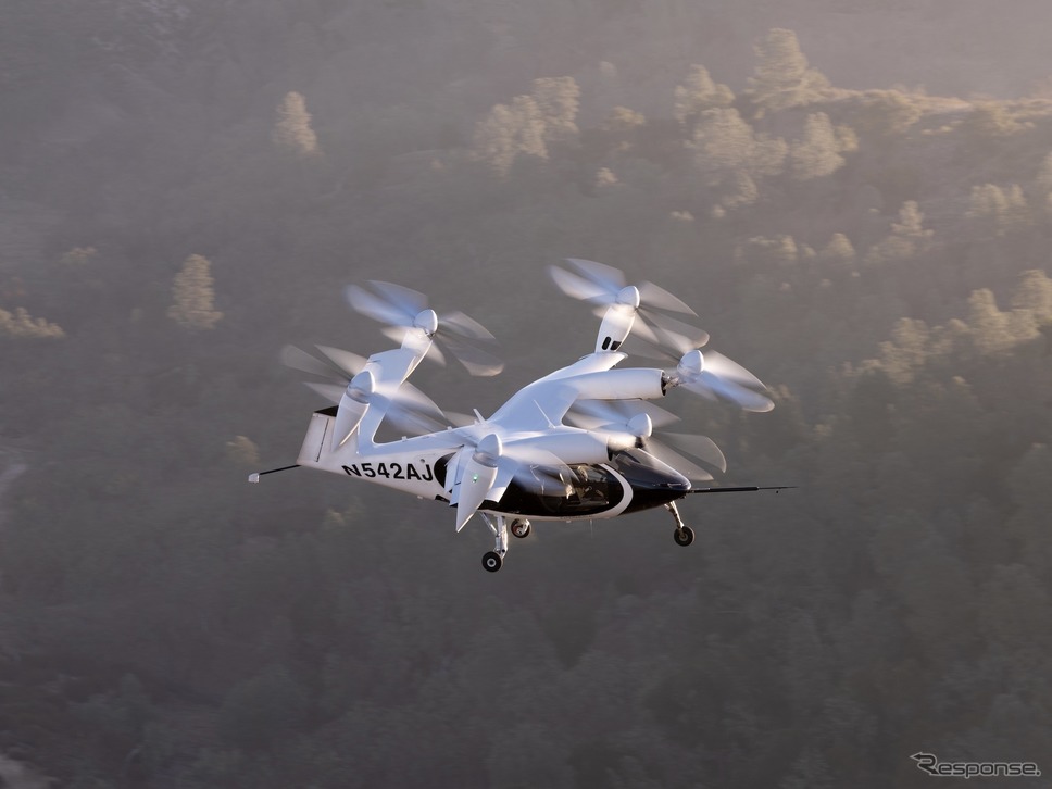 ジョビーが開発中のeVTOL《photo by Joby Aviation》