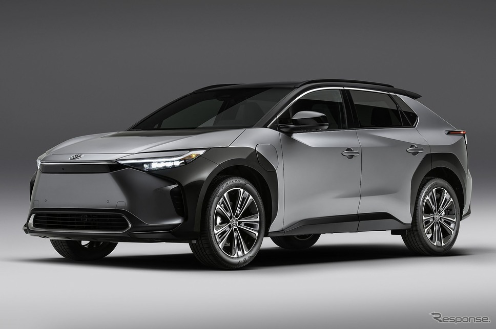 トヨタ bZ4X(米国仕様)《photo by Toyota》
