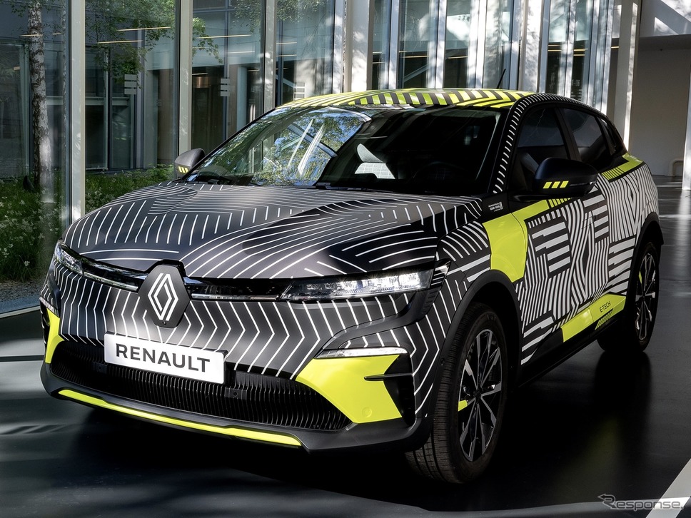ルノー・メガーヌE-TECHエレクトリック(プロトタイプ)《photo by Renault》